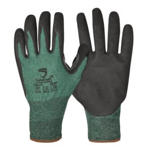 SafeKraft Nitrile Sandy Hand Gloves - SKNBRTR | SafeKraft