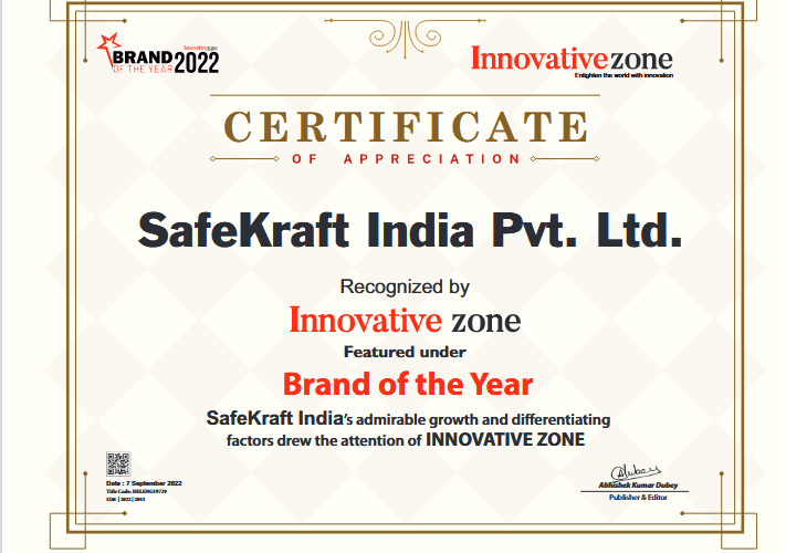 Certificate | SafeKraft
